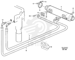 Back-up ring VOE 931219 (1)