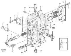 Pressure limiting valve VOE 11144034