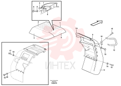 Rear fender VOE 11413236