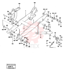 Lifting frame work VOE 6213450
