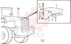 Lamp plate VOE 11025874