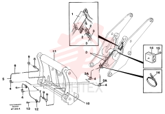Lubricant line VOE 11701833