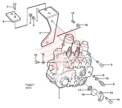 Plane gasket VOE 13945653 (1)