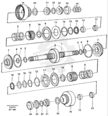 Подшипник VOE 11997939