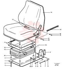 Seat Bracket VOE 11104830 (2)