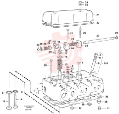 Valve seat VOE 420877 (2)