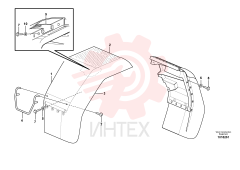 Rear fender