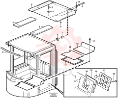 Rubber washer