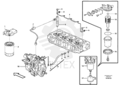 Fuel filter housing