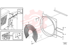 Flange lock nut