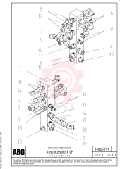 Connecting block RM 54705819
