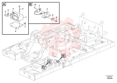 Reversing warning unit