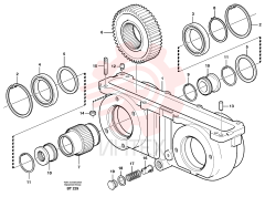 Splined sleeve