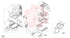 Driver's seat, cpl ZM2801128