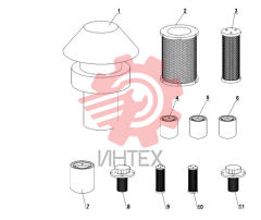 Комплект фильтров (Weifang Diesel)