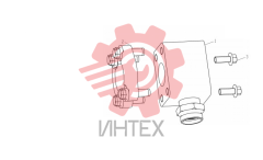 Блок возврата масла 251808364
