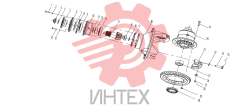 Редуктор моста передний
