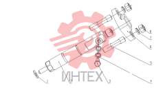 Форсунка топливная в сборе J3400-1112000.04