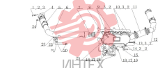 Радиатор масляный в сборе J8004-1013000.08