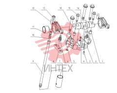 Узел клапанного механизма в сборе J5600-1007000