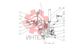 Компрессор пневматический в сборе M3050-3509000