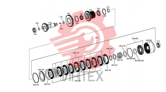 Блок фрикционов 4656.176.063