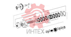 Блок фрикционов 4657.171.028