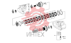 Блок фрикционов 4661.105.010