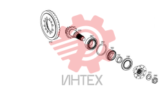 Пара гипоидная и комплектующие 4472.125.003