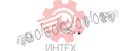 Комплектующие корпуса моста и редуктора 4475.101.229