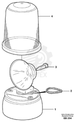 Rotating beacon