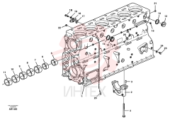 Блок цилиндров VOE 478992