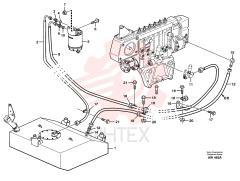 Plane gasket VOE 948883