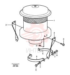 Pre-cleaner VOE 15025920