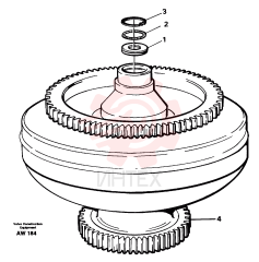 Torque converter VOE 11037258