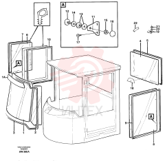 Windshield VOE 11007976