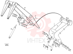 Tilt arm VOE 11106655