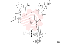 Gear lever carrier