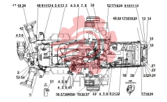 Сборка каркасной схемы 46C5425 004
