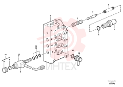 Gear selector valve