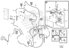 Cable harness VOE 15013494
