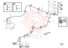 Cable harness VOE 11171423
