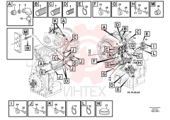 Cable harness VOE 15013708