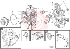 Hydraulic transmission VOE 22554