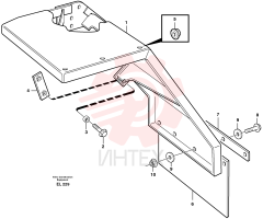 Front mudguard VOE 11413151 (1)