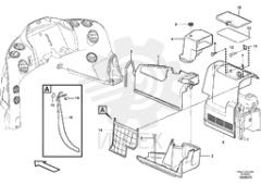 Air duct VOE 11444114