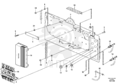 Rear panel VOE 15150010 (2)