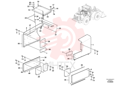 Side plate VOE 15125491