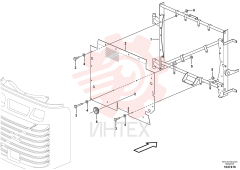 Support frame VOE 11436168