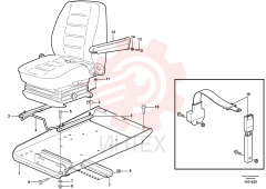 Seat Bracket VOE 11444354 (1)
